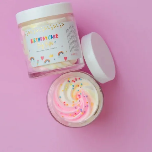 Aminnah Birthday Cake whipped body butter - Picture 2 of 5